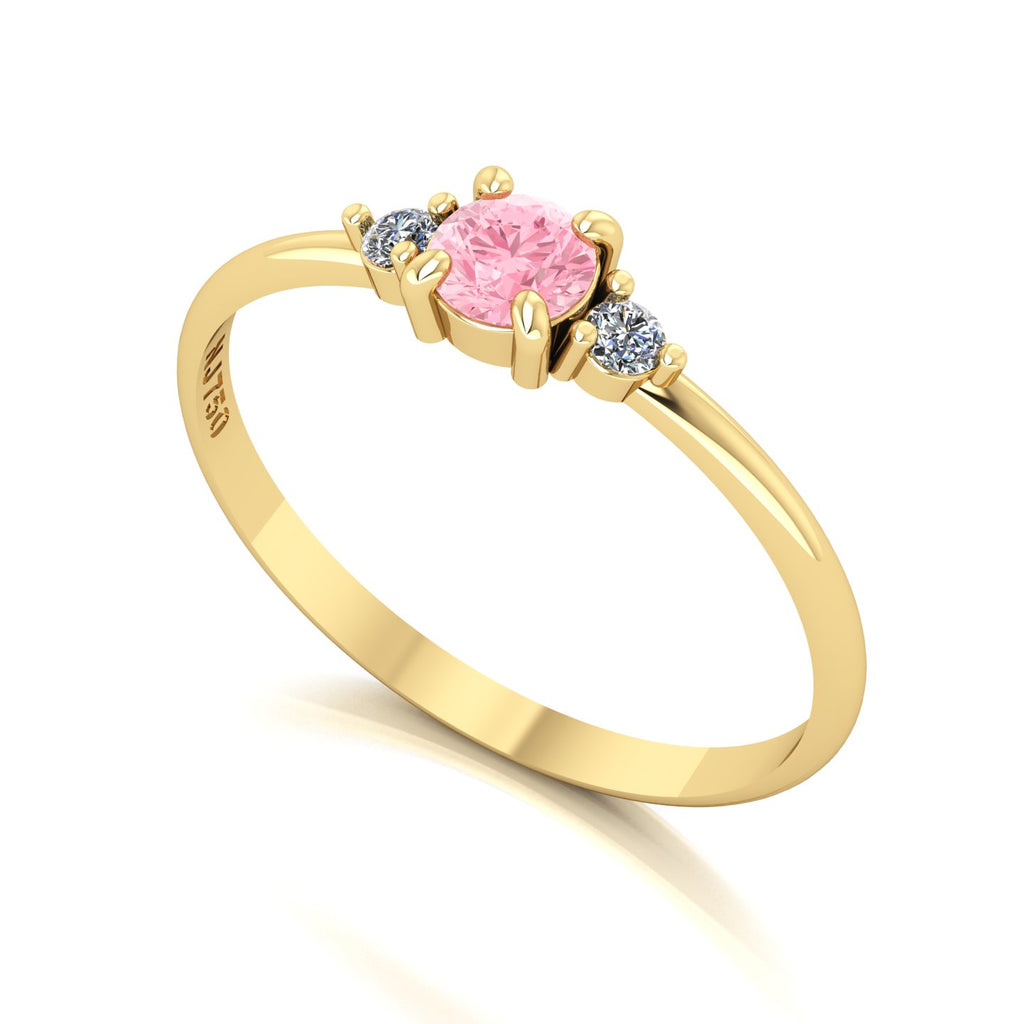 Anel de Formatura de Ciências Contábeis Ást I Ouro 18k