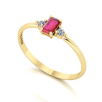 Anel de Formatura de Direito Ást II Ouro 18k