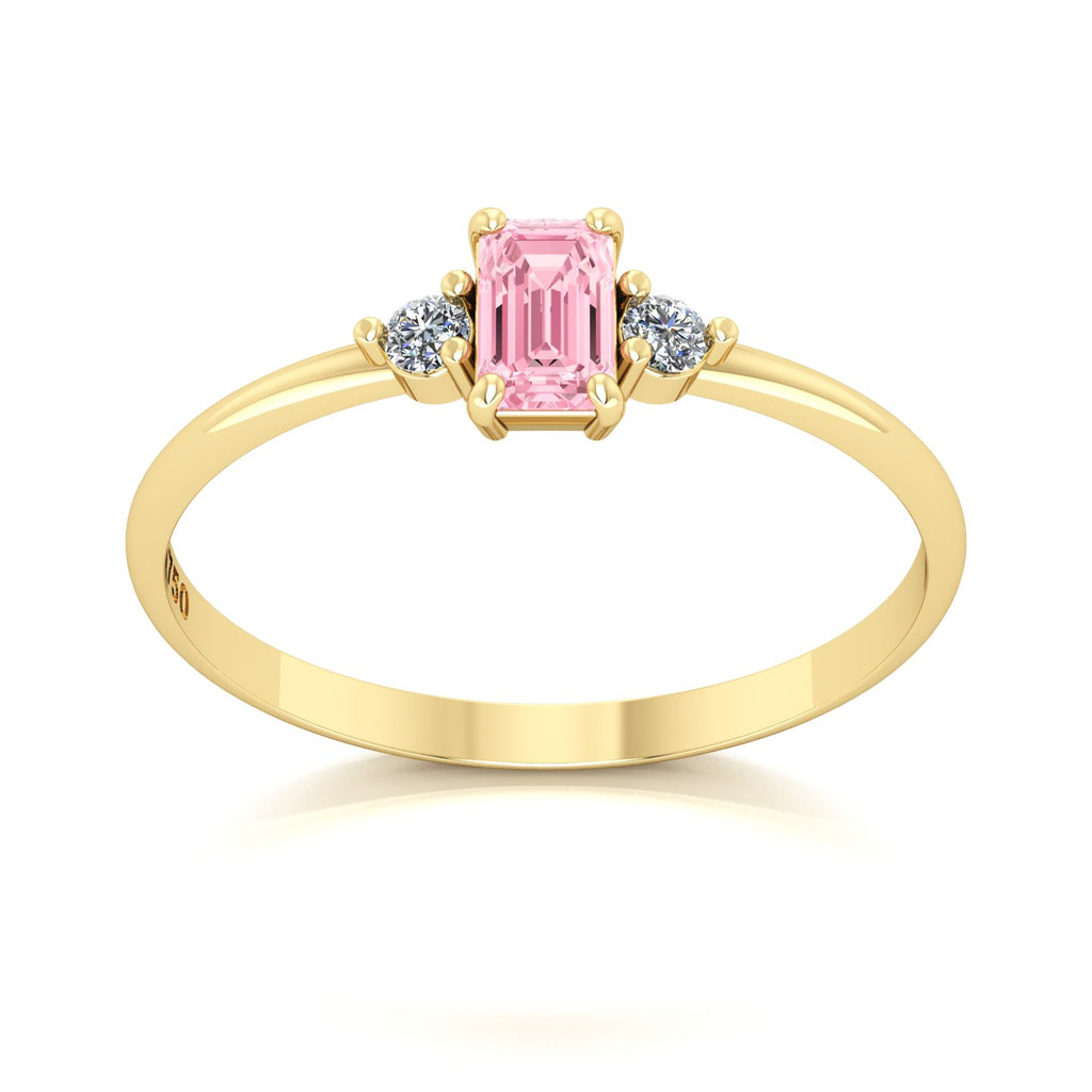 Anel de Formatura de Ciências Contábeis Ást II Ouro 18k
