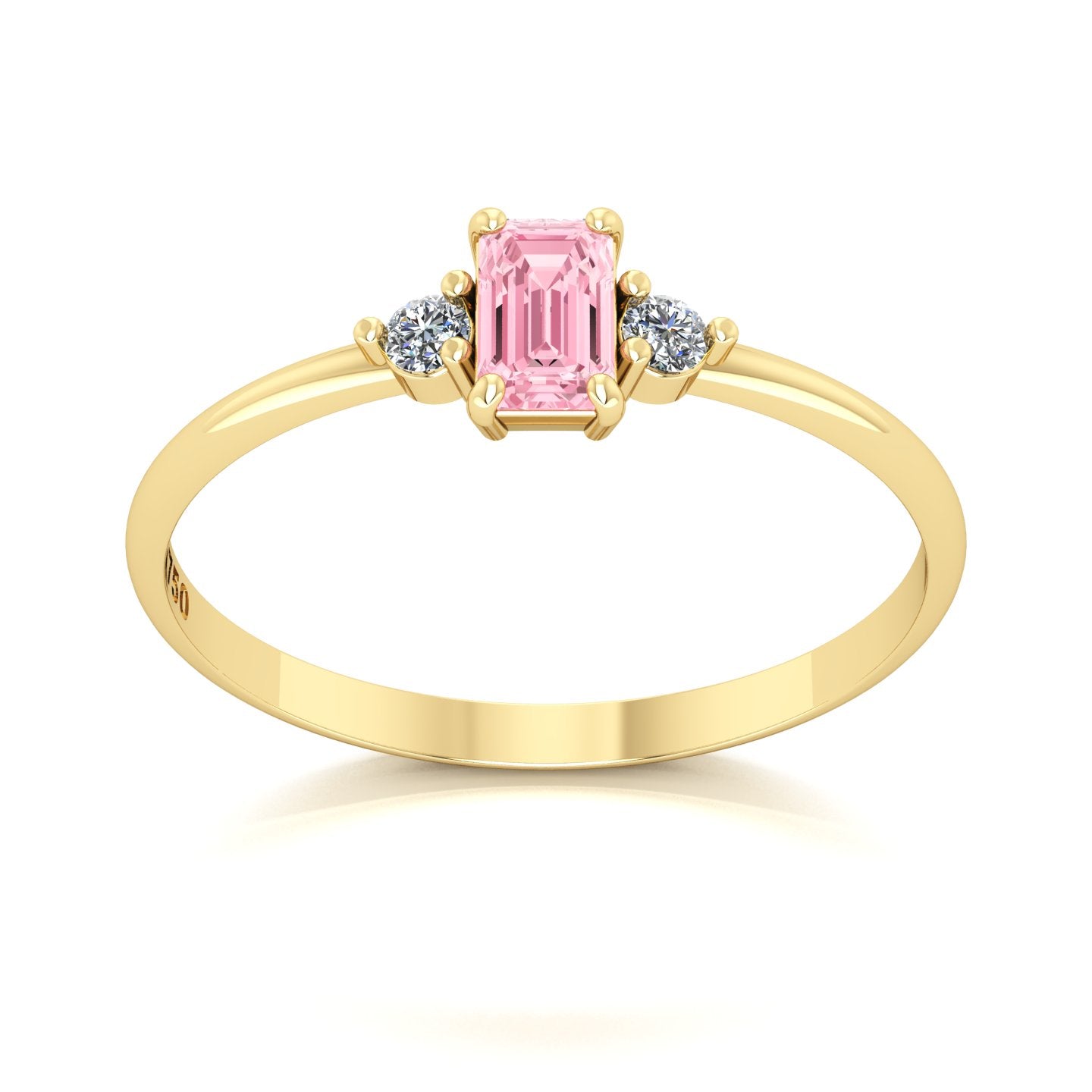 Anel de Formatura de Ciências Contábeis Ást II Ouro 18k