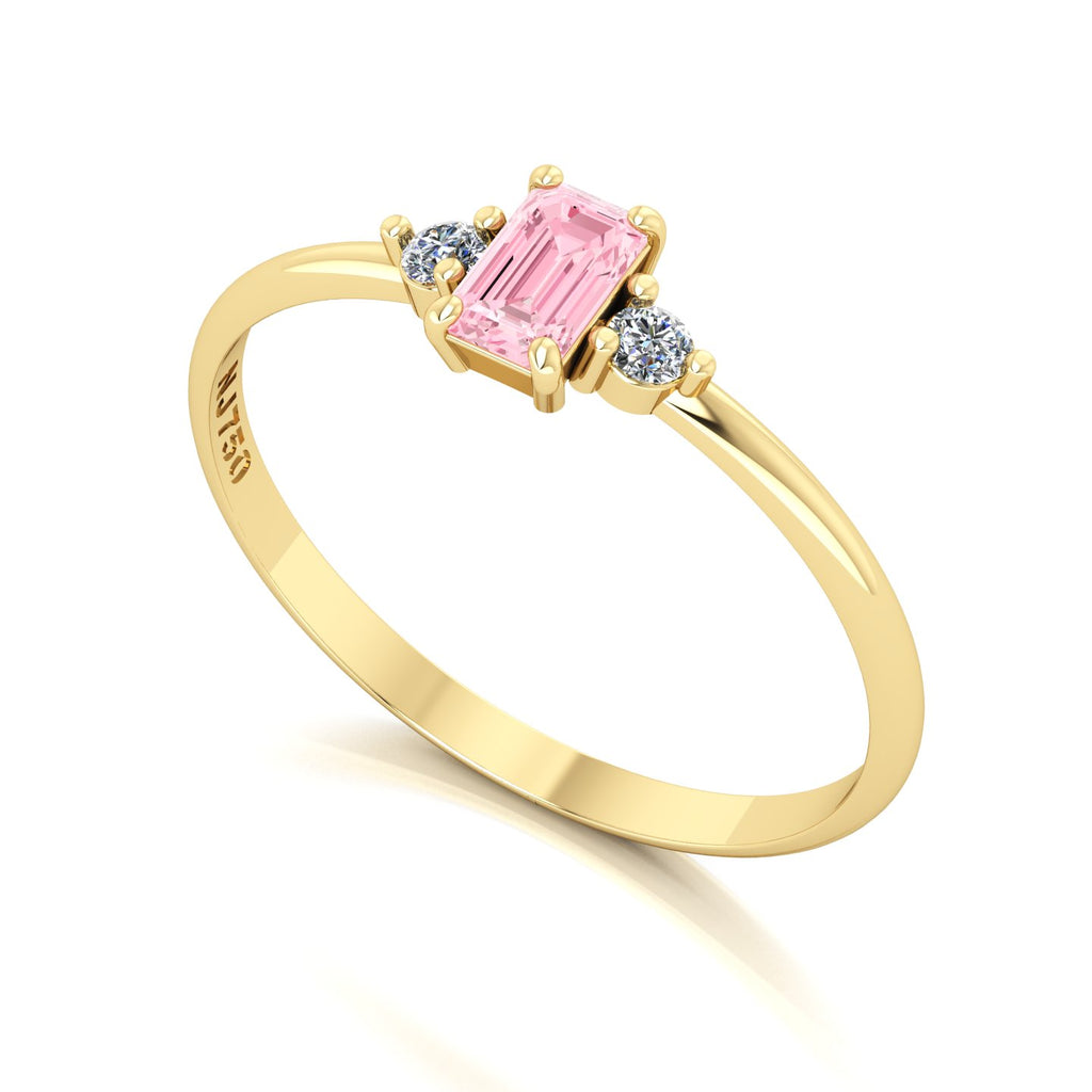 Anel de Formatura de Ciências Contábeis Ást II Ouro 18k