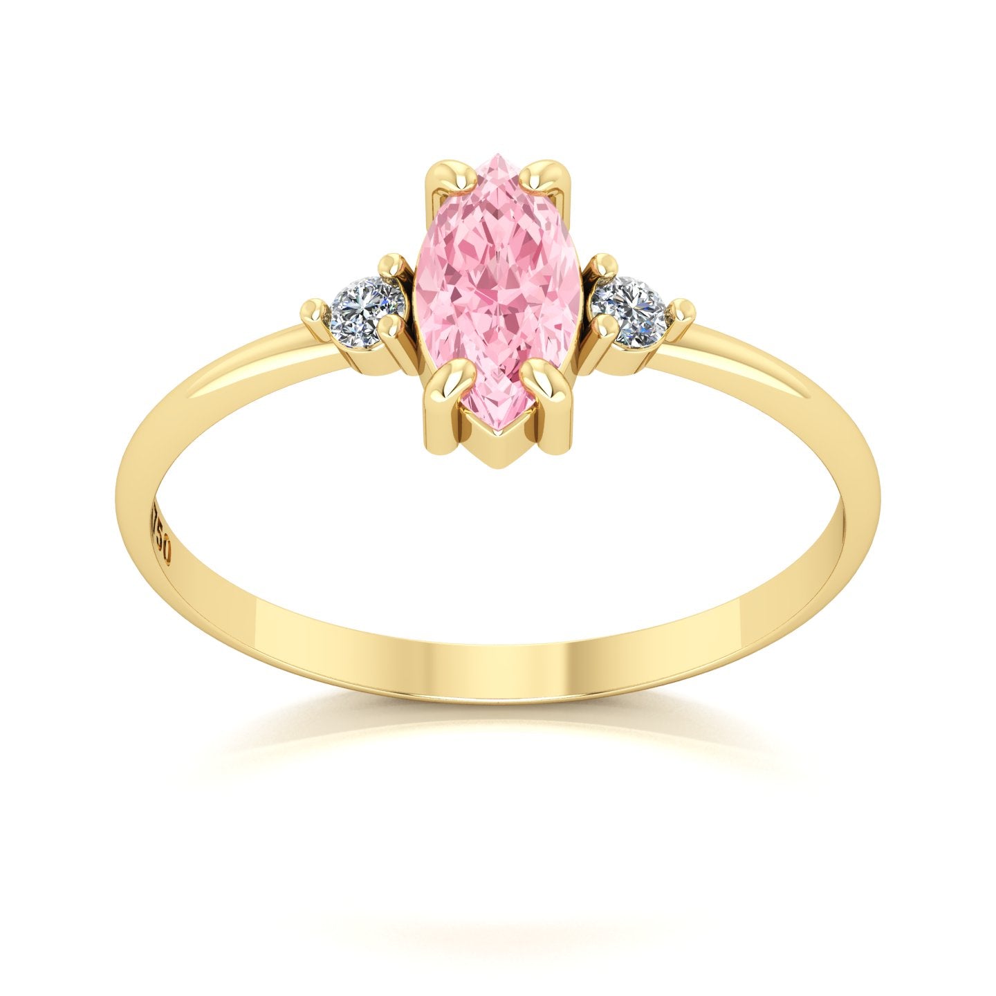 Anel de Formatura de Ciências Contábeis Ást III Ouro 18k