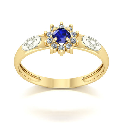 Anel de Formatura de Engenharia Agronômica Evermore Ouro 18k