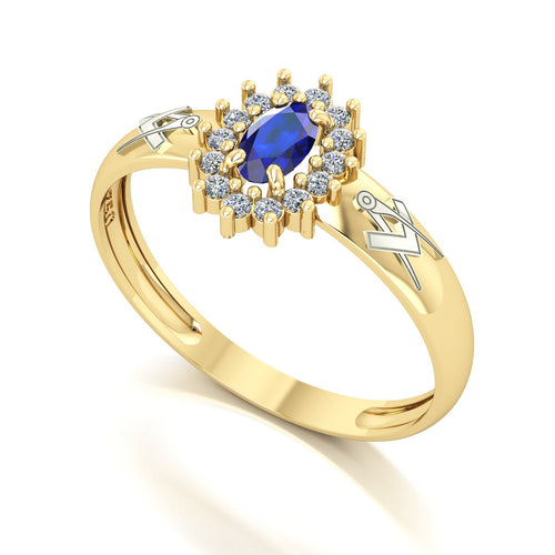 Anel de Formatura de Arquitetura Evermore II Ouro 18k