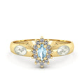 Anel de Formatura de Biologia Evermore III Ouro 18k