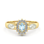 Anel de Formatura de Biologia Evermore II Ouro 18k