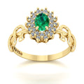 Anel de Formatura Bright Snakes Medicina Ouro 18k