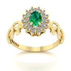 Anel de Formatura Bright Snakes Medicina Ouro 18k