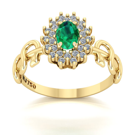 Anel de Formatura Bright Snakes Medicina Ouro 18k