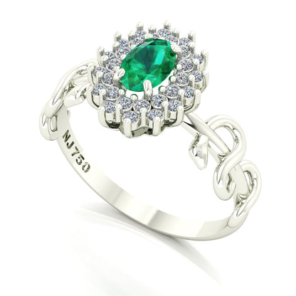 Anel de Formatura Bright Snakes Medicina Ouro 18k