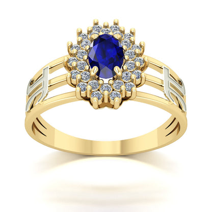 Anel de Formatura de Matemática Bright Ouro 18k