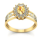 Anel de Formatura de Farmácia Bright Ouro 18k