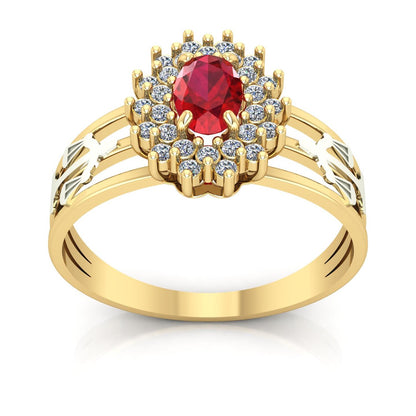 Anel de Formatura de Direito Bright Ouro 18k