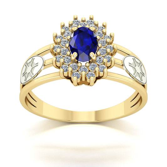 Anel de Formatura de Engenharia Agronômica Bright Ouro 18k