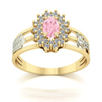 Anel de Formatura de Ciências Contábeis Bright Ouro 18k