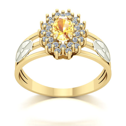 Anel de Formatura de Radiologia Bright Ouro 18k