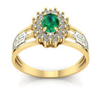 Anel de Formatura de Nutrição Bright Ouro 18k