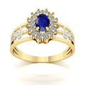 Anel de Formatura de Fonoaudiologia Bright Ouro 18k