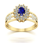 Anel de Formatura de Fonoaudiologia Bright Ouro 18k