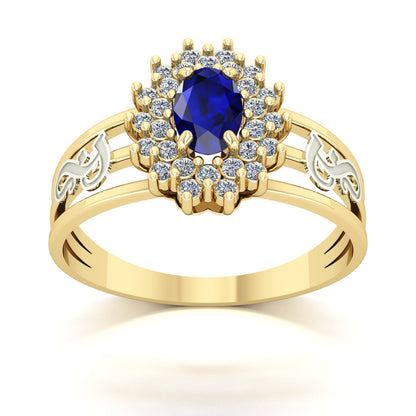 Anel de Formatura de Fonoaudiologia Bright Ouro 18k