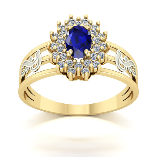 Anel de Formatura de Fonoaudiologia Bright Ouro 18k