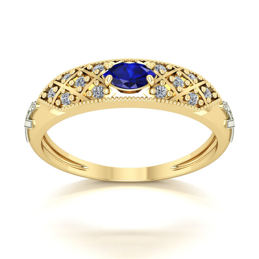 Anel de Formatura de Arquitetura Classic Ouro 18k