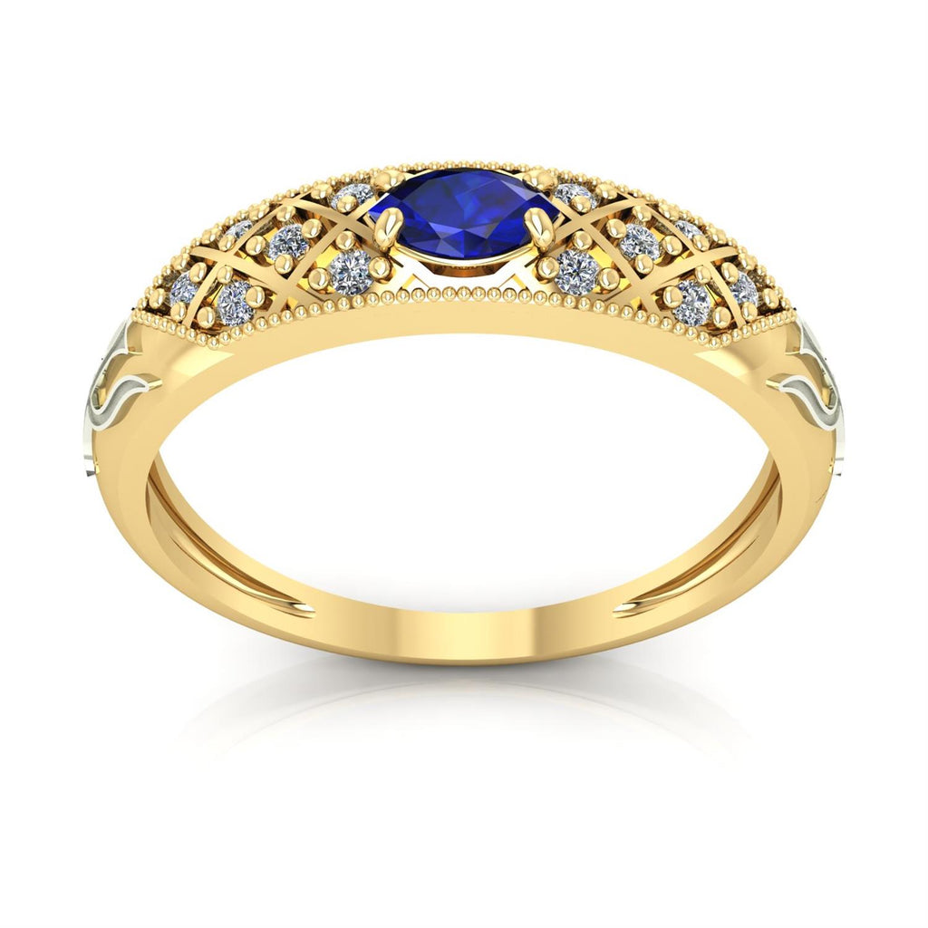 Anel de Formatura de Psicologia Classic Ouro 18k