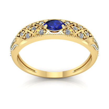 Anel de Formatura de Psicologia Classic Ouro 18k