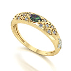 Anel de Formatura de Serviço Social Classic Ouro 18k