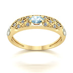 Anel de Formatura de Biologia Classic Ouro 18k