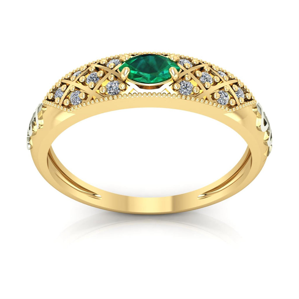 Anel de Formatura de Medicina Classic Ouro 18k