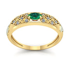 Anel de Formatura de Biomedicina Classic Ouro 18k