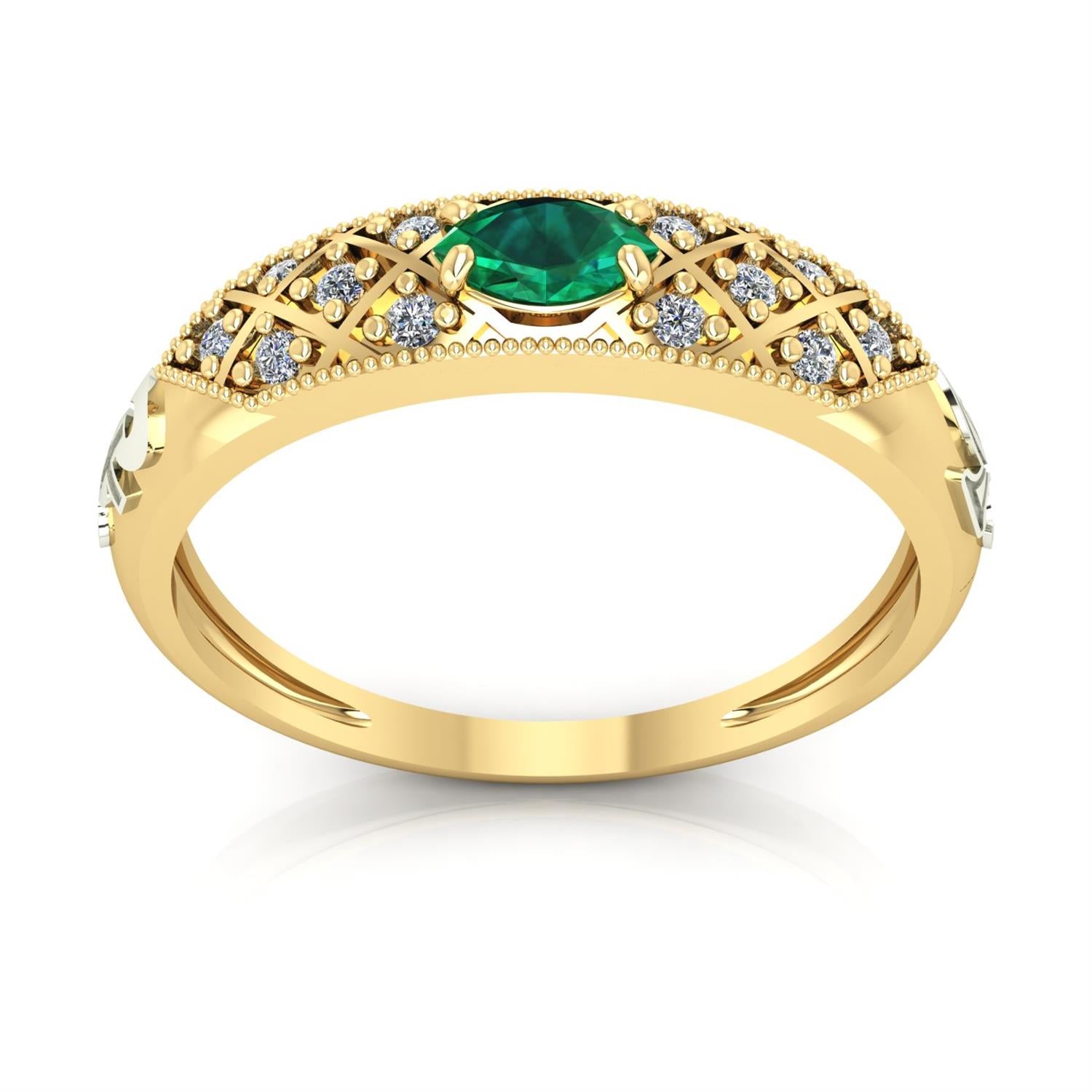 Anel de Formatura de Enfermagem Classic Ouro 18k