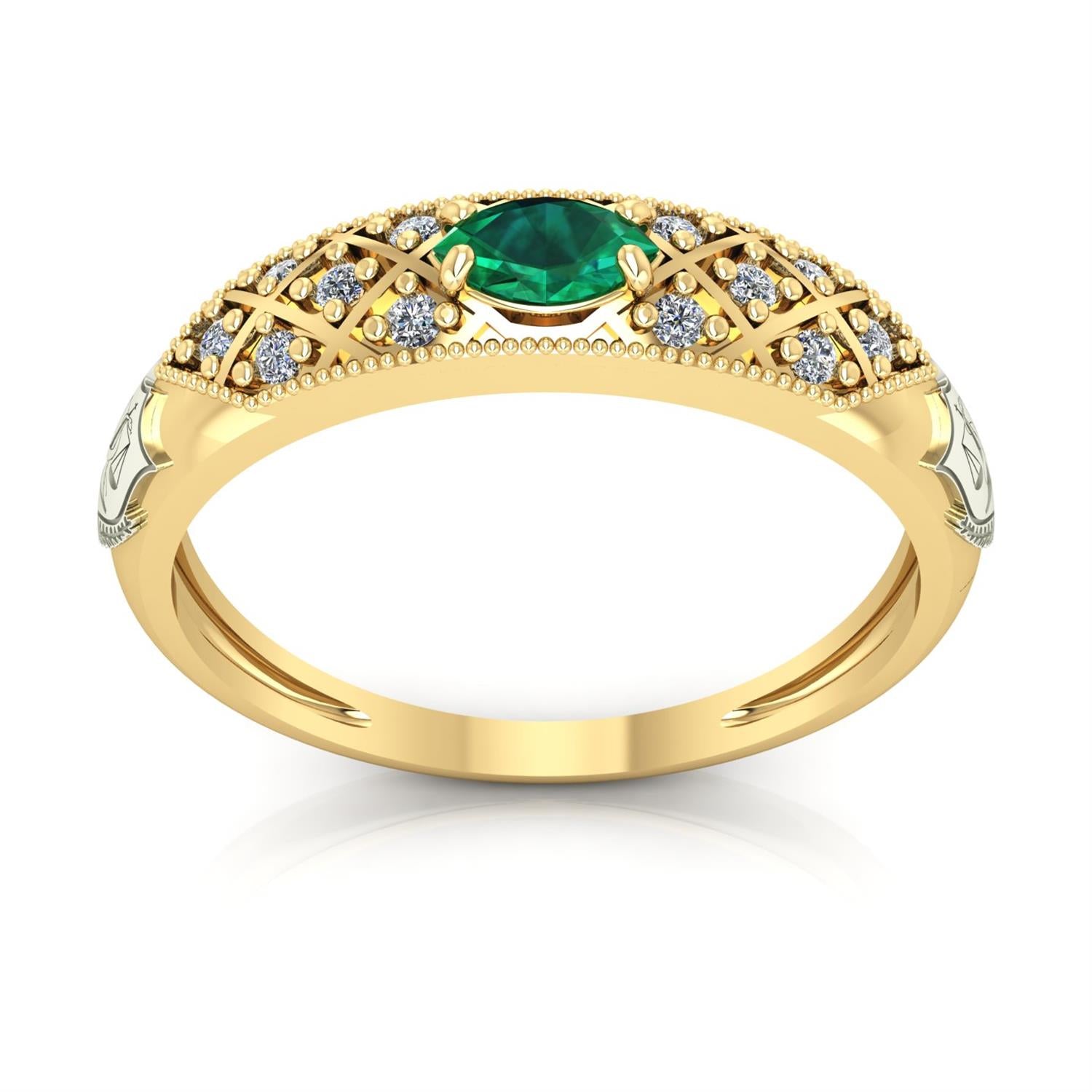 Anel de Formatura de Nutrição Classic Ouro 18k
