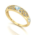 Anel de Formatura de Biologia Classic Ouro 18k