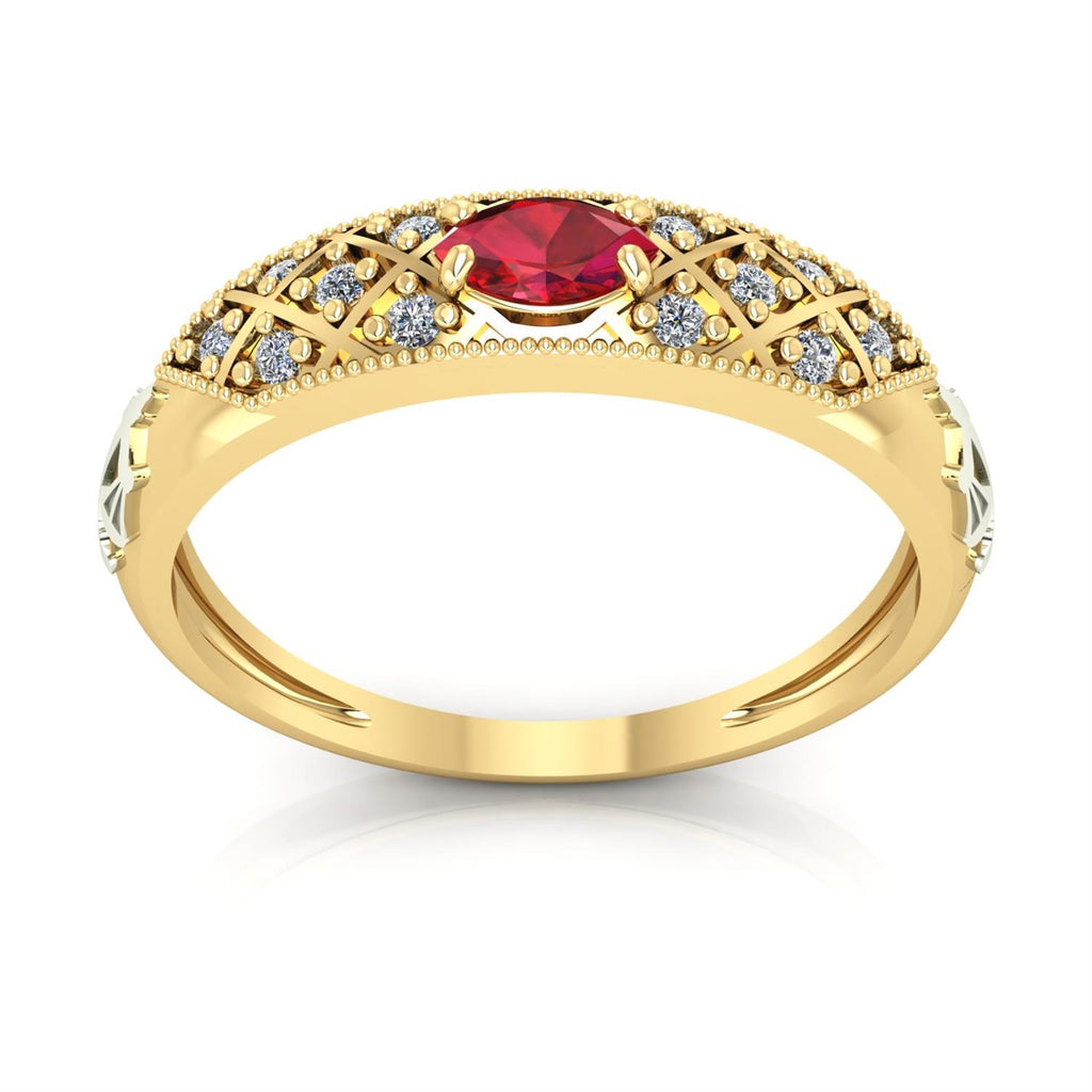 Anel de Formatura de Direito Classic Ouro 18k