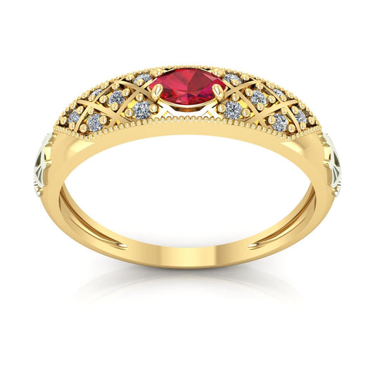 Anel de Formatura de Direito Classic Ouro 18k