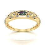 Anel de Formatura de Serviço Social Classic Ouro 18k