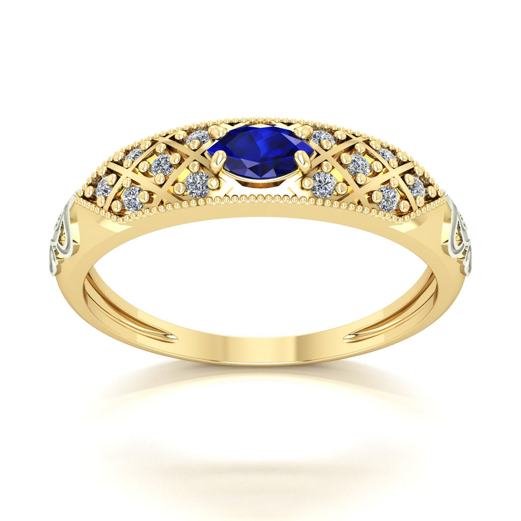 Anel de Formatura de Fonoaudiologia Classic Ouro 18k