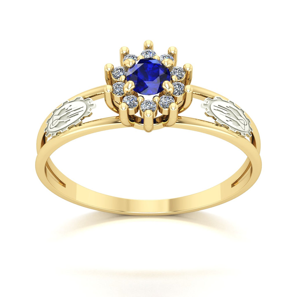 Anel de Formatura Engenharia Química Crown Ouro 18k