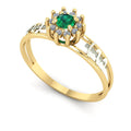 Anel de Formatura de Medicina Crown Ouro 18k