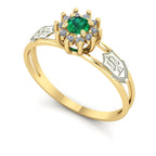 Anel de Formatura Nutrição Crown Ouro 18k