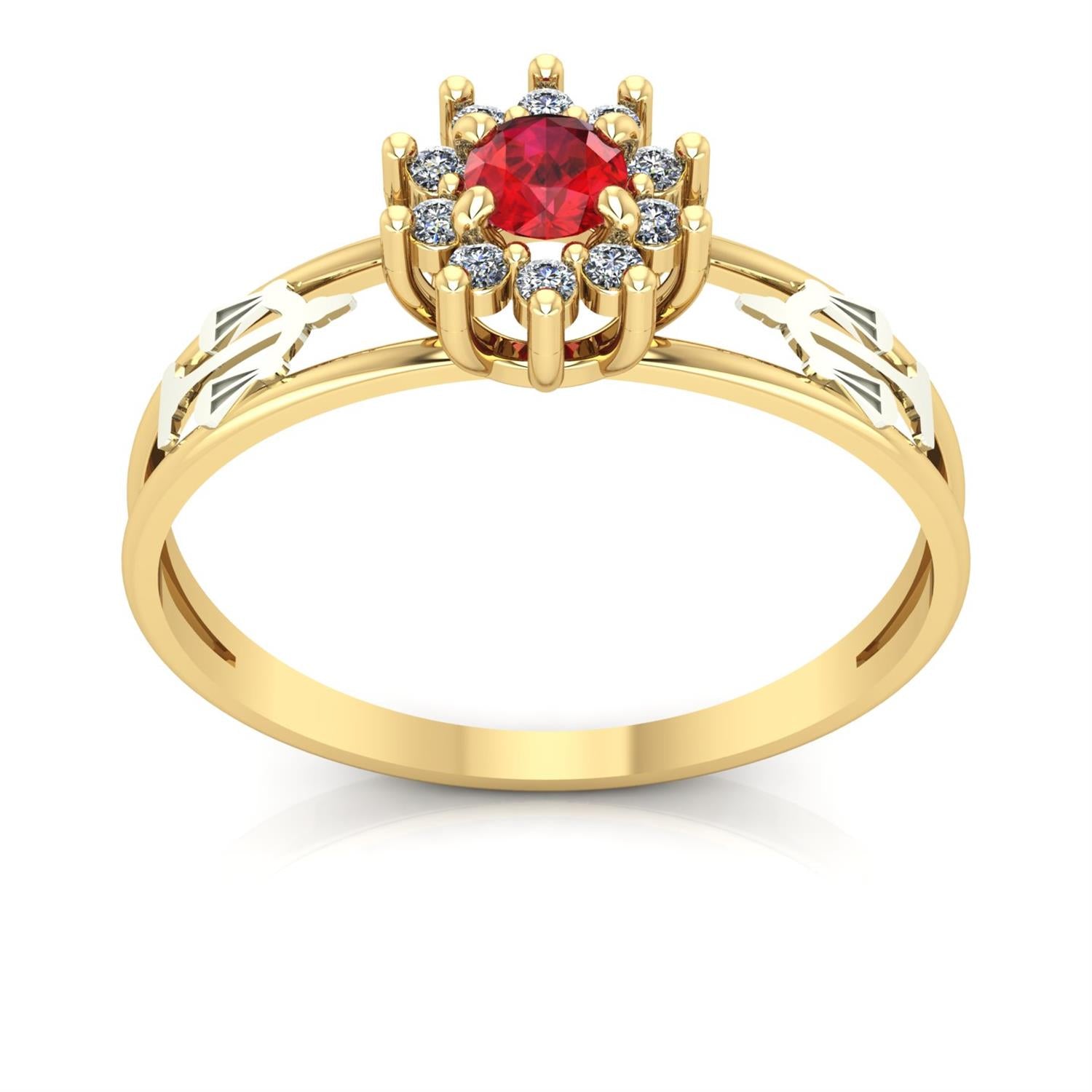 Anel de Formatura de Direito Crown Ouro 18k