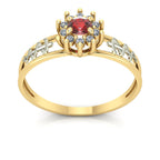 Anel de Formatura Odontologia Crown Ouro 18k