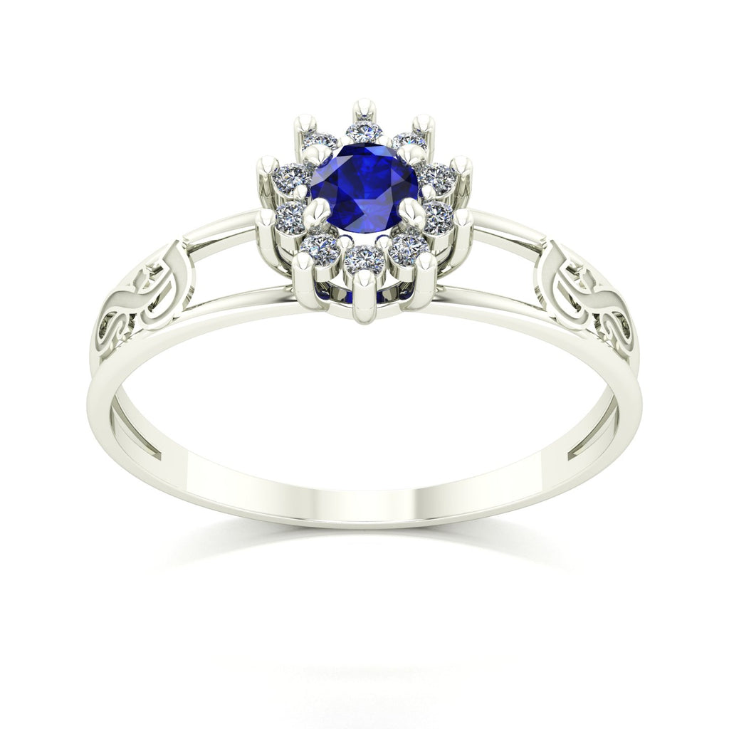 Anel de Formatura Fonoaudiologia Crown Ouro 18k