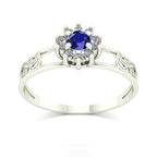 Anel de Formatura Fonoaudiologia Crown Ouro 18k