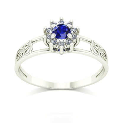 Anel de Formatura Fonoaudiologia Crown Ouro 18k