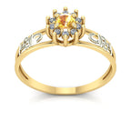 Anel de Formatura de Farmácia Crown Ouro 18k