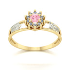 Anel de Formatura Ciências Contábeis Crown Ouro 18k