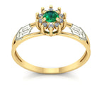 Anel de Formatura Nutrição Crown Ouro 18k